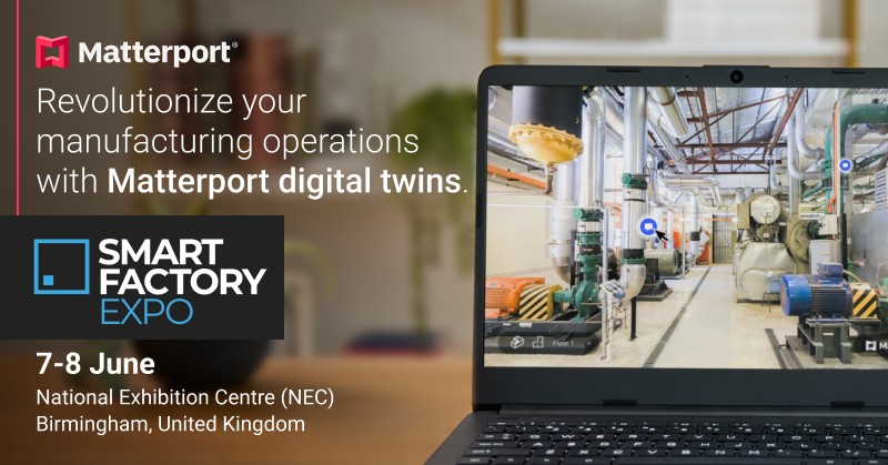 Great start to the Smart Factory Expo here at the NEC in Birmingham! Stop by Booth #F66 in Hall 4 to chat with us and explore how #digitaltwins can help streamline space planning, maintain standards and compliance, and improve worker onboarding and safety: bit.ly/44AU1aD