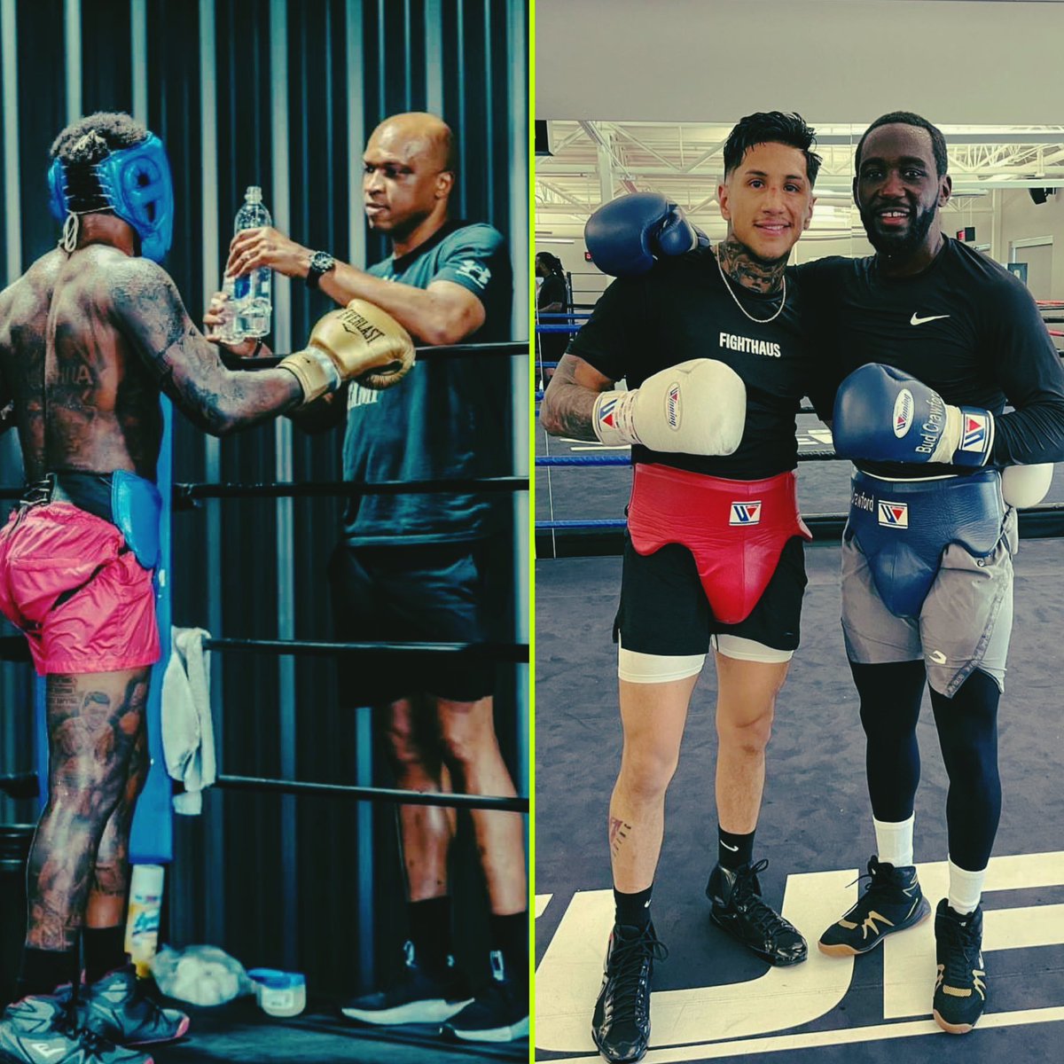 Spence and Crawford in camp. Mad how there’s been no press conference as of yet!! This fight sells itself to boxing fans. But does it crossover? I don’t believe it does and you can’t expect it to if you don’t promote it. But that’s on the promoters.I just want to see this fight!