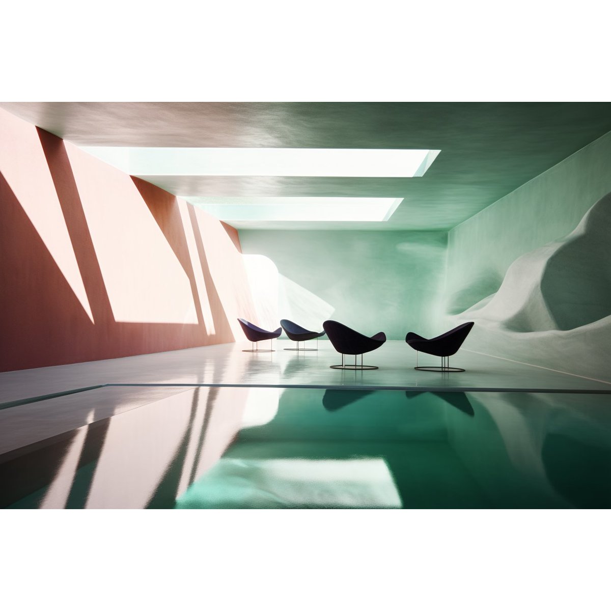 featurezoo's tweet photo. Mies van der Rohe x Luis Barragán remixed with Right Turning Conch

#midjourney
#generativeai
#luisbarragan
#miesvanderrohe
#rightturningconch
#speculativearchitecture
#modernism
#architecture
#architecturalremix

2/3 https://t.co/VWoMxO1yzW