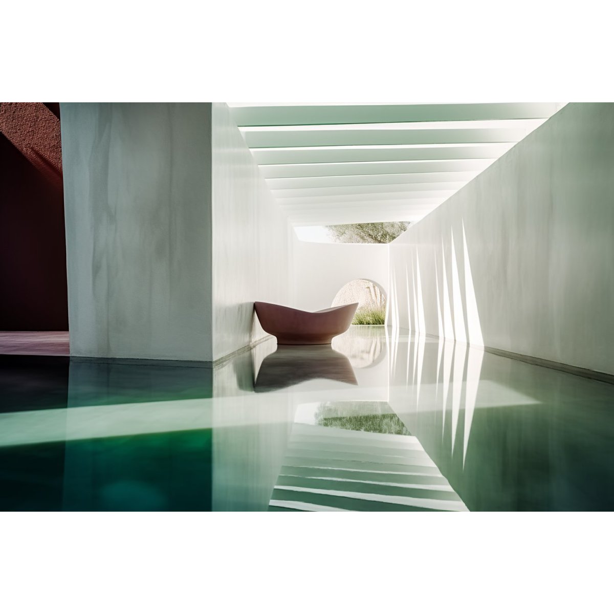 featurezoo's tweet photo. Mies van der Rohe x Luis Barragán remixed with Right Turning Conch

#midjourney
#generativeai
#luisbarragan
#miesvanderrohe
#rightturningconch
#speculativearchitecture
#modernism
#architecture
#architecturalremix

2/3 https://t.co/VWoMxO1yzW