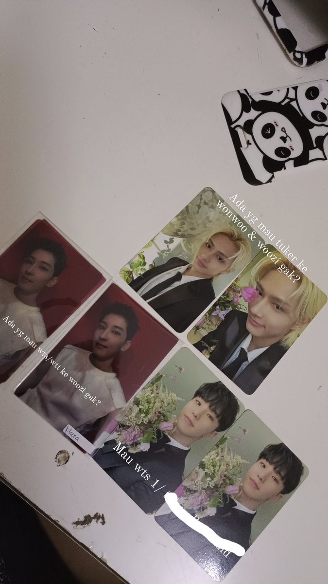 Chan_479's tweet photo. Pliss mo wtt woozi dan wonwoo jas 1 aja apa aja pleasee ππ
#wtt #wanttotrade #photocards #SEVENTEEN #caratversion #FML #carver https://t.co/pX1Jceh8Ug