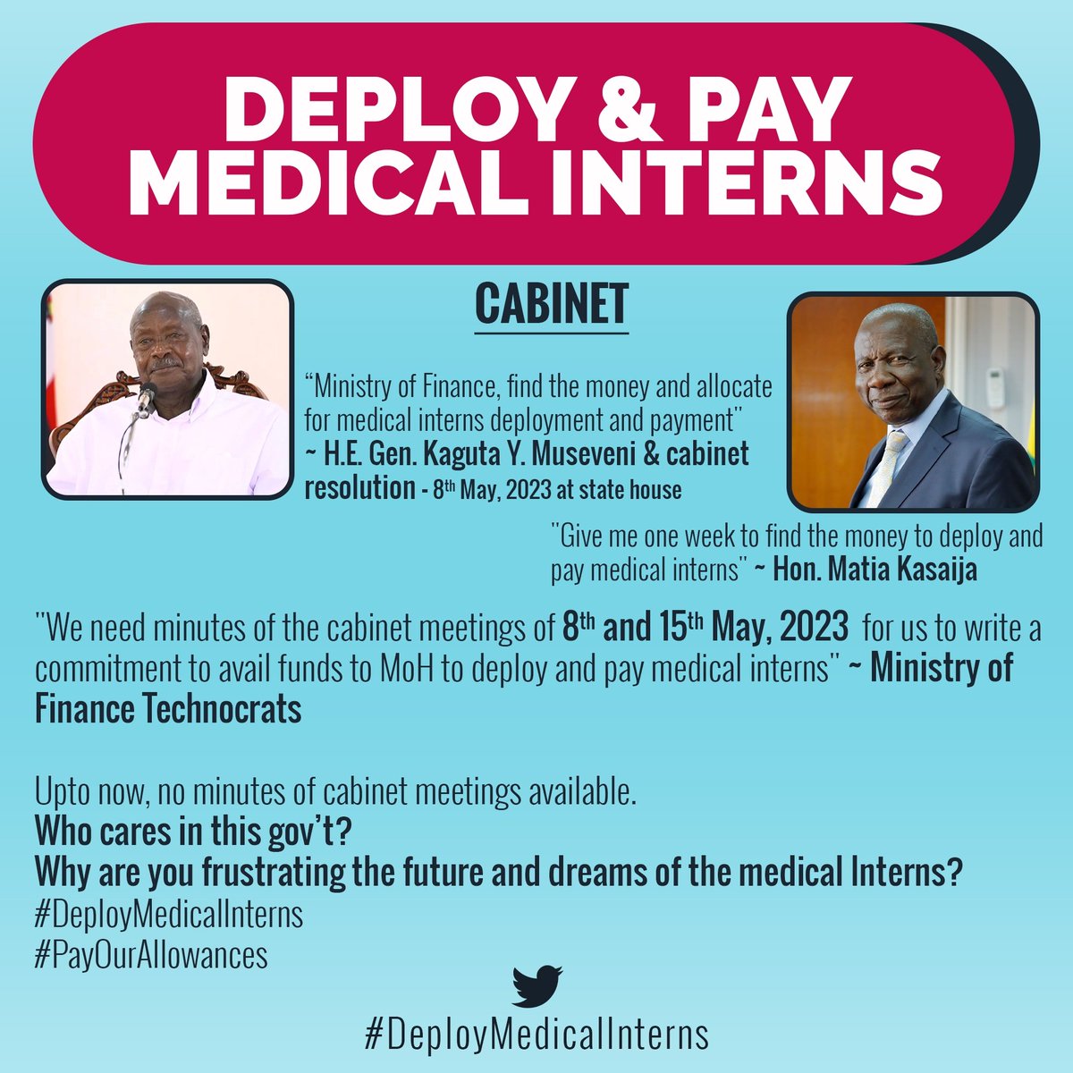 DTutse's tweet photo. @MathiasMpuuga IGG said that its the poor who will suffer n its the truth. So these little ones' suffering has just begun. God forbid if any of them fall sick n they r in need of critical care,they will suffer more
#DeployMedicalInterns #withpay
@MinofHealthUG @GovUganda https://t.co/SMfAFY1UFx