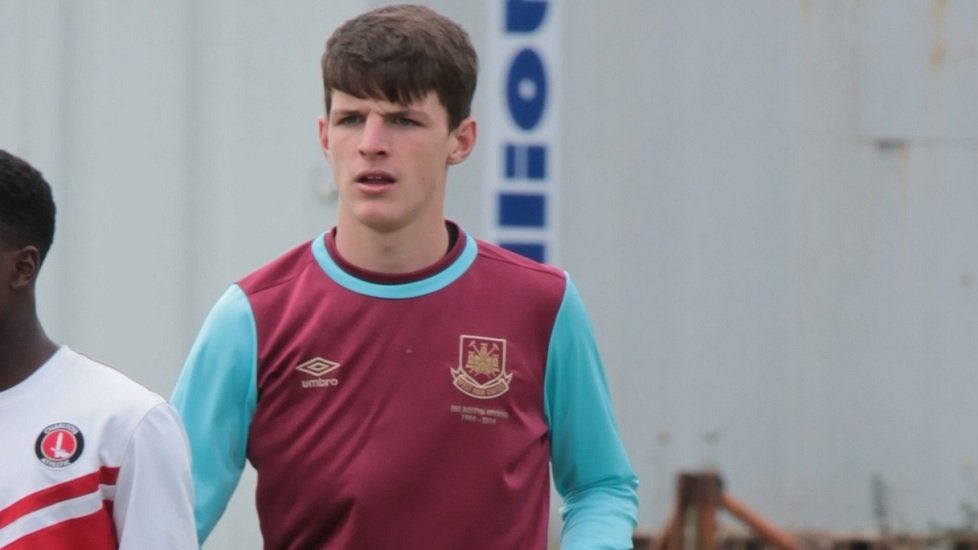 WestHam_Central's tweet photo. From a boy to a superstar…

Tonight will be Declan Rice's last match as a West Ham player.

Thank you for everything, captain 🫡♥️ https://t.co/2LSsnwSGYQ