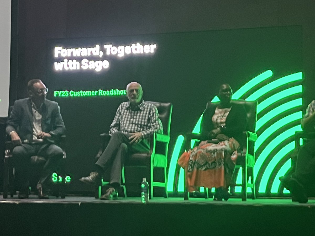 robchipscozw's tweet photo. Sage in Zimbabwe for a roadshow to reaffirm their commitment to the Zimbabwe Sage customers #FY23CustomerSession https://t.co/PckzdQ7k9b