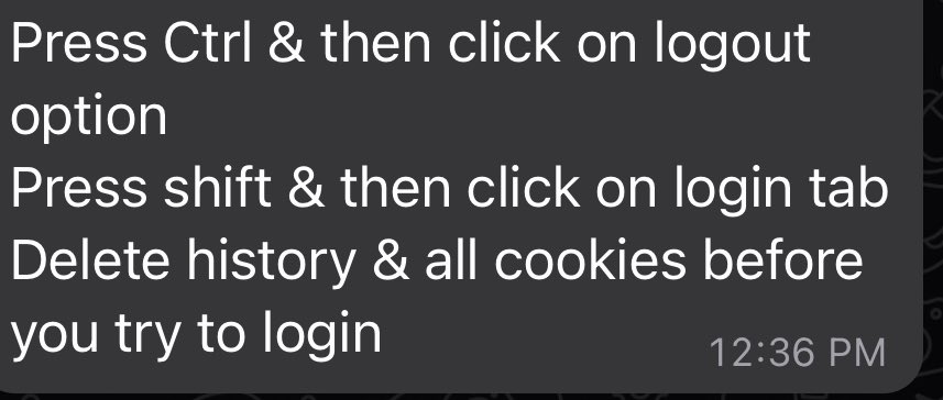 For those who are unable to logout from their ids in v3, do try this : Cntrl+ then click on logout or shift + logout.
I guess CS now really means Computer Science  
#CSTwitter #companysecrerary #mcav3