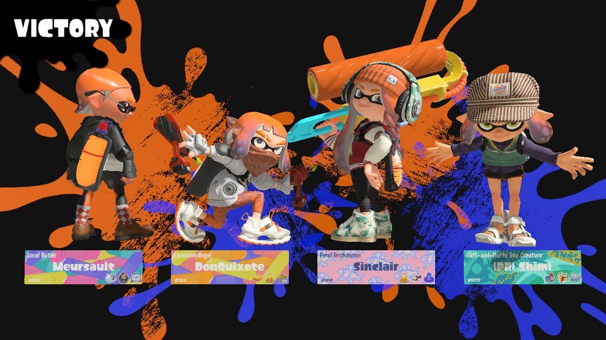 uTaiTeCoMPLeX's tweet photo. MY TEAM WAS WHO?! #Splatoon3 #NintendoSwitch https://t.co/hwRh8pMQk4