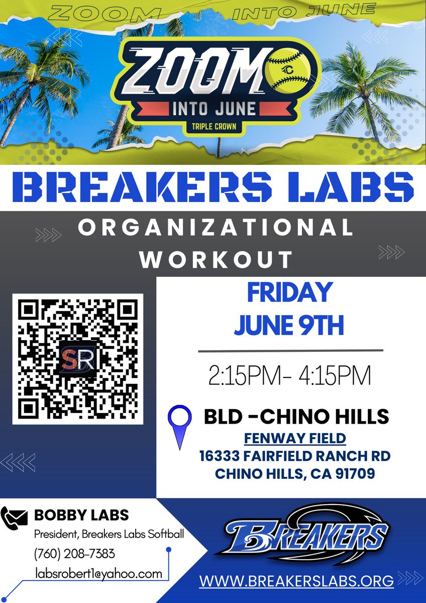 Breakers Labs Vega 16u (@breakersvega) on Twitter photo Come and check us out this Friday June 9th at BLD Chino Hills for our Organizational Workout during <a href="/TCSFastpitch/">TC Fastpitch</a> Zoom into June!
<a href="/TopPreps/">SPORTS NEWS, VIDEOS, GRAPHICS, EXPOSURE & MORE</a> <a href="/SBRRetweets/">Softball Recruiting Reposts</a> <a href="/UncommittedUsa/">UncommittedPlayersUSA</a> <a href="/D1Uncommitted/">Anthony Edwards</a> <a href="/Softball_Home/">Softball Home🥎</a> <a href="/CoastRecruits/">Coast 2 Coast Recruits</a> @Softballlove7 <a href="/tagupSoftball/">tagup</a> <a href="/SoftballPros/">CollegeSoftballProspects</a> Come and check us out this Friday June 9th at BLD Chino Hills for our Organizational Workout during <a href="/TCSFastpitch/">TC Fastpitch</a> Zoom into June!
<a href="/TopPreps/">SPORTS NEWS, VIDEOS, GRAPHICS, EXPOSURE & MORE</a> <a href="/SBRRetweets/">Softball Recruiting Reposts</a> <a href="/UncommittedUsa/">UncommittedPlayersUSA</a> <a href="/D1Uncommitted/">Anthony Edwards</a> <a href="/Softball_Home/">Softball Home🥎</a> <a href="/CoastRecruits/">Coast 2 Coast Recruits</a> @Softballlove7 <a href="/tagupSoftball/">tagup</a> <a href="/SoftballPros/">CollegeSoftballProspects</a>