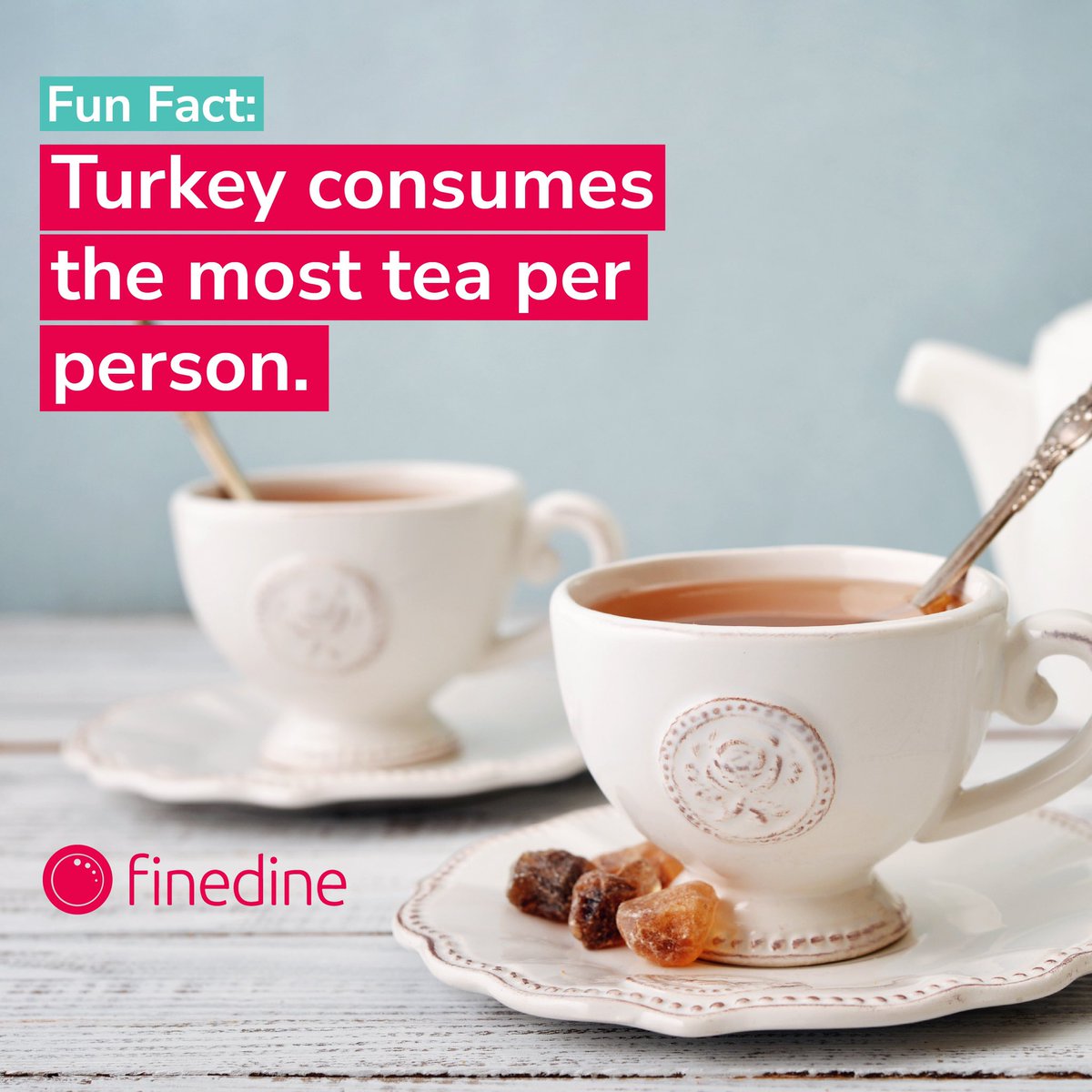 Your Welcome Wednesday is here! 🌟 Here is a fun fact for you. 👇🏻 Did you know Turkey consumes the most tea per person? 🍵 Although Turkish coffee is famous, tea is the bigger of the staples. Per capita, Turks drink almost 7 pounds of tea every year. #finedinemenu #qrmenu