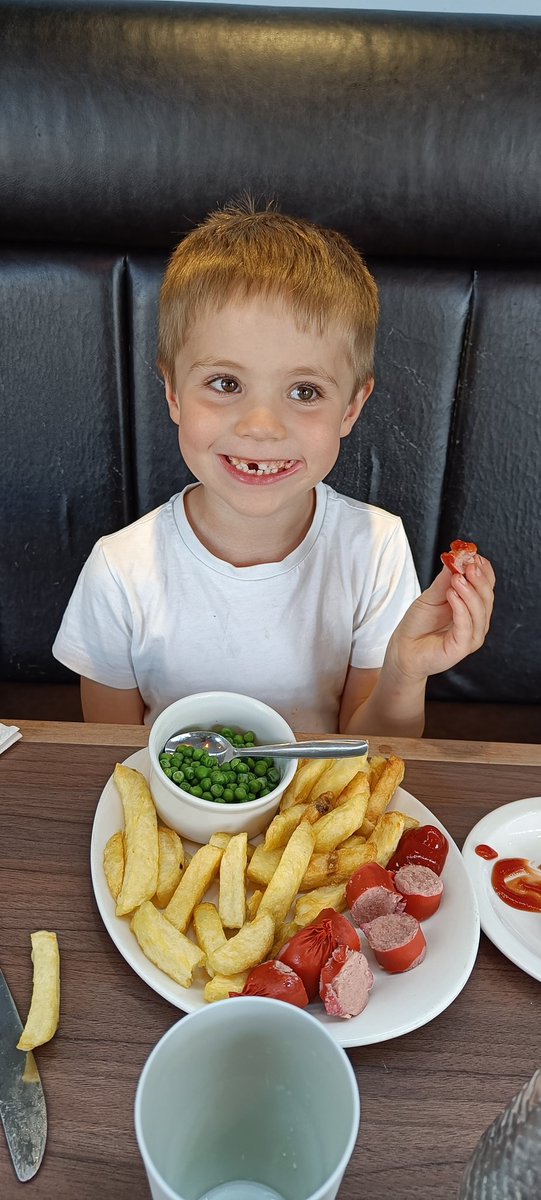 Lovely birthday meal out with my boys yesterday. Charlie even paid (with my card 🙄)