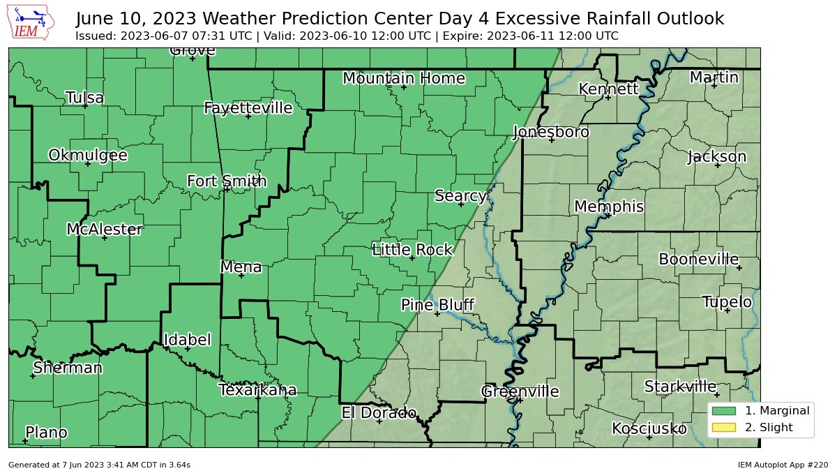  noaa weather alerts on twitter wpc issues day 4 marginal risk