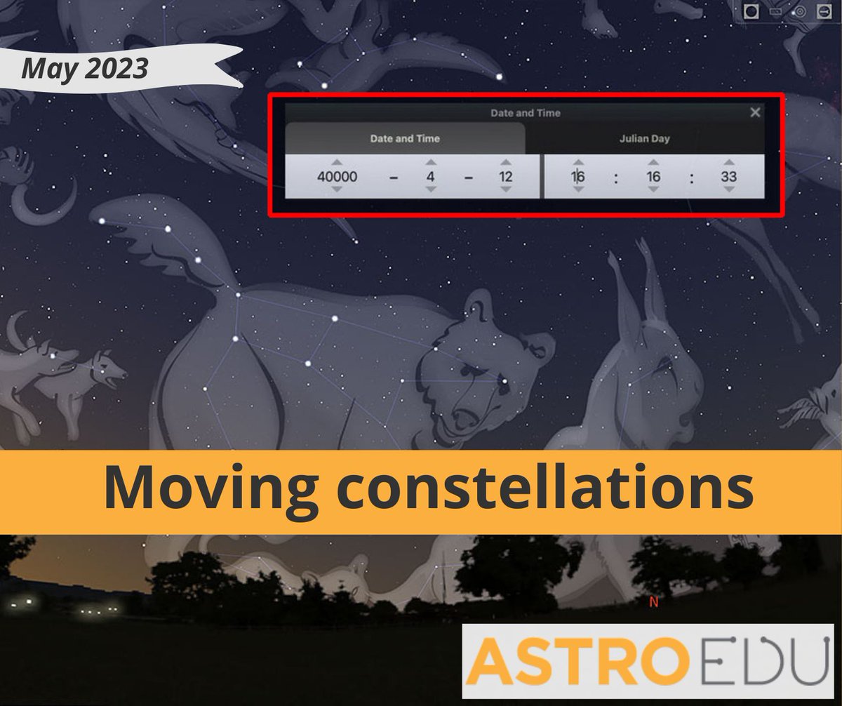 edu_inaf's tweet photo. Siamo lieti di inormarvi che #astroEDU ha ripreso le pubblicazioni!

L'attività di questo mese è "Moving Constellations"

https://t.co/icZn6C90JH

Usa #Stellarium, dati satellitari, e altri strumenti utili per mostrare come cambia la forma delle costellazioni nel tempo https://t.co/4adHB7gJPB