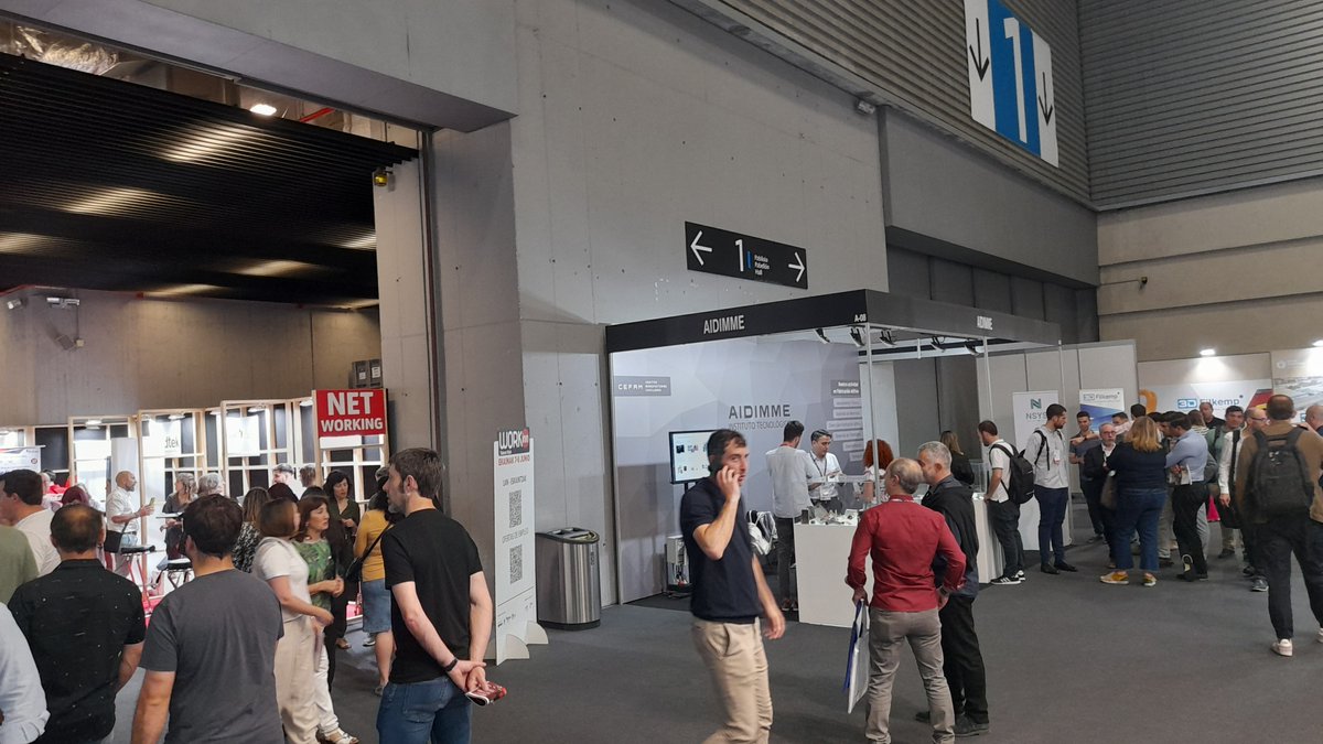 AIDIMME's tweet image. Arranca el segundo día de #ADDIT3D @BEC_Bilbao con muy buenas sensaciones en el ecuador del certamen. @AIDIMME recibió ayer numerosas consultas en su estand sobre fabricación aditiva aplicada a la industria, con el #titanio y #cobre como materiales estrella.
@GVAivace
@Redit_es