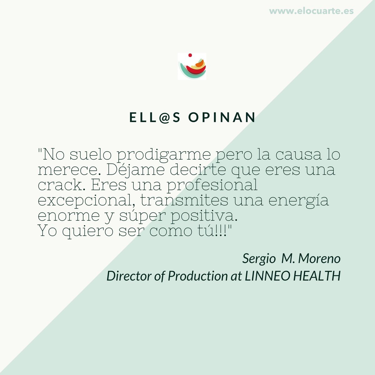Más testimonios de mis alumnos sobre sus experiencias con Elocuarte.

Cuánto agradezco que hayas hecho una excepción conmigo, Sergio 😍.

👉Pide aquí tu Sesión de Orientación y indico te cómo puedes mejorar tus habilidades comunicativas: calendly.com/silviasegovia-…

#Comunicación