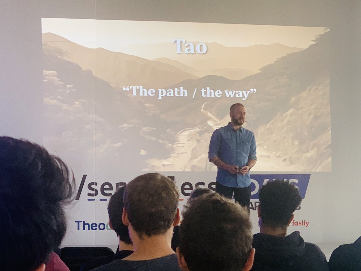 Julian Wood (@julian_wood) on Twitter photo Great start at <a href="/ServerlessParis/">ServerlessDays Paris</a> with the awesome <a href="/donkersgood/">Luc van Donkersgoed</a> giving excellent best practices for achieving serenity with event-driven architectures. #serverless Great start at <a href="/ServerlessParis/">ServerlessDays Paris</a> with the awesome <a href="/donkersgood/">Luc van Donkersgoed</a> giving excellent best practices for achieving serenity with event-driven architectures. #serverless