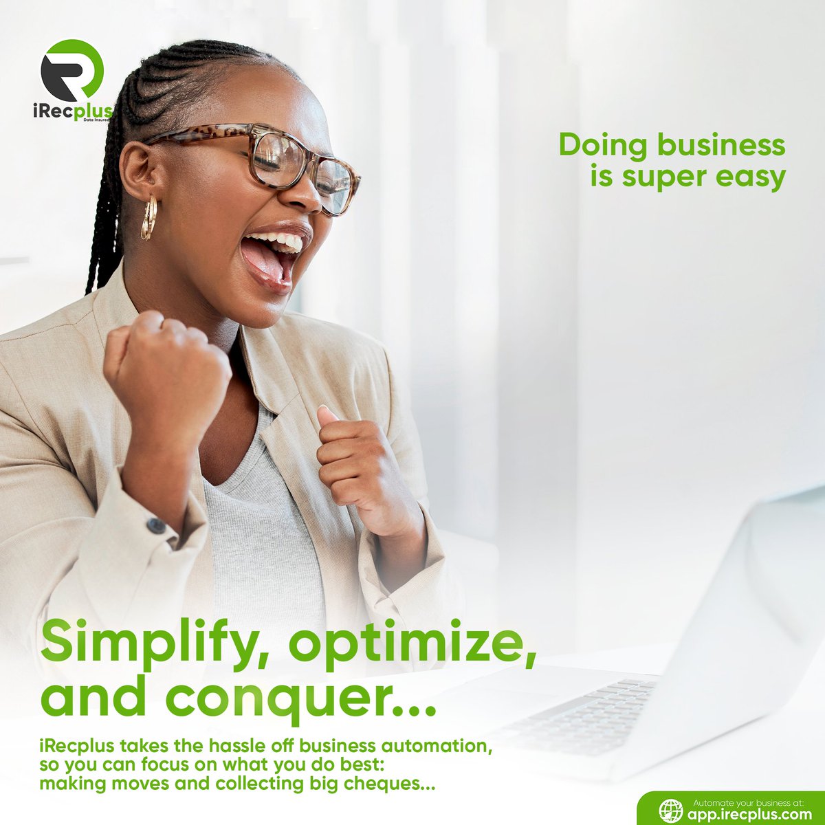 IRecplus's tweet photo. Call all the shots while we do all the work!
Simplify, optimize and conquer your business!
#iRecplus #businessowners #business #BusinessAutomation #conquer #simplicity #businessoptimization https://t.co/kdmCVwctNK