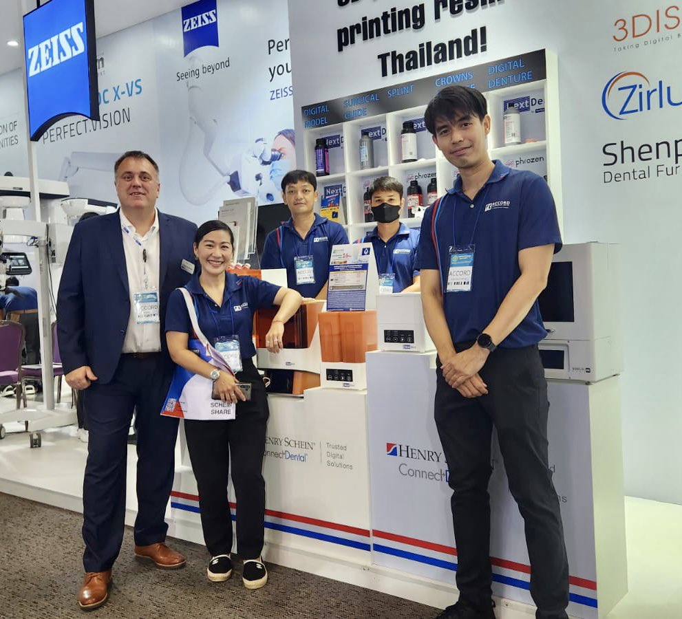 nextdentbv's tweet photo. At the Thailand Dental Association Exhibit 2023 in Bangkok, our partner Henry Schein Accord Corp. Ltd. is presenting our #3dsystems NextDent 5100 and LCD1 workflow and materials. Thanks to the team for this great showcase!
For more info: https://t.co/aosoo7JHad

#digitaldentistry https://t.co/9lx4LreAPN