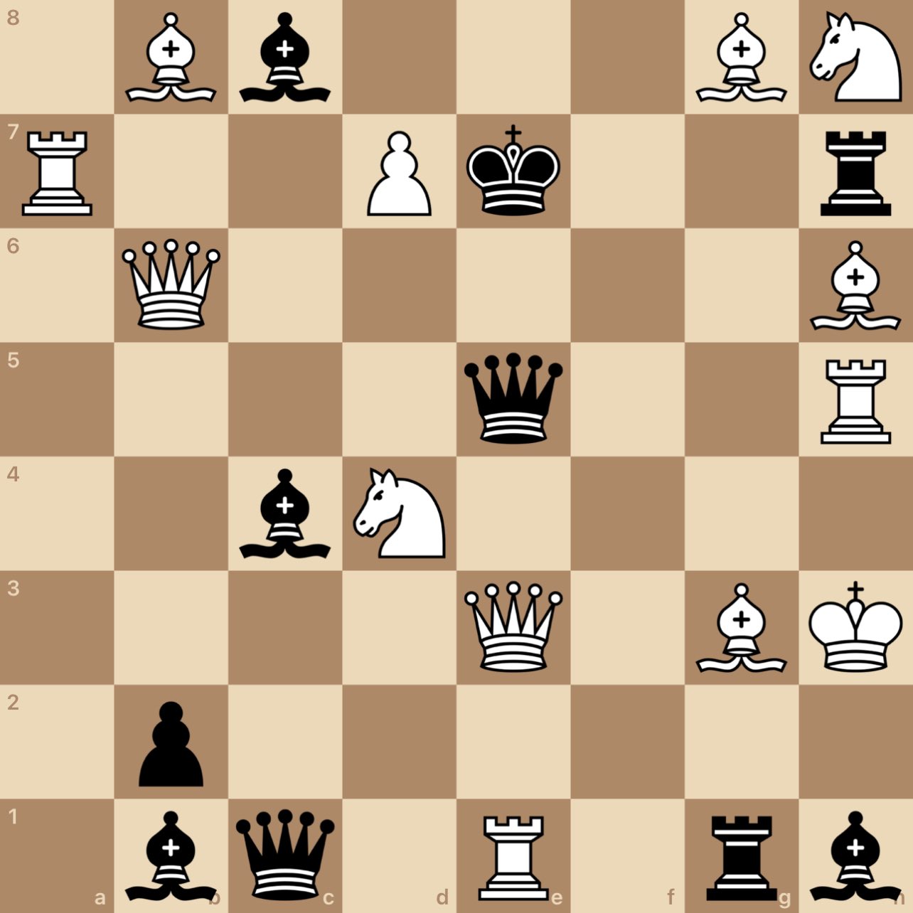 Johan Salomon on X: ChatGPT was unable to solve this chess puzzle‼️ White  to move and mate in 1! ✓  / X