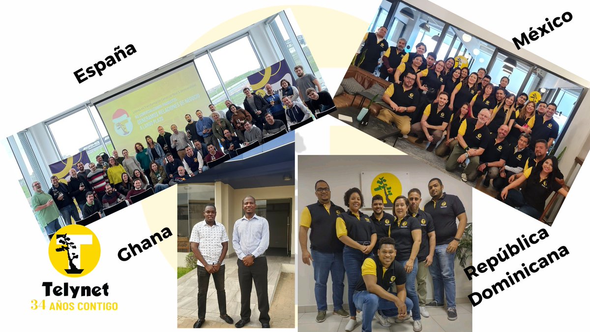 El equipo de Grupo Telynet lleva 34 años trabajando en el mejor producto del mercado TelyNET sales SUITE 360 para empresas de venta y distribución. Simplemente 

¡¡ Gracias!! 

telynet.com

#LATAM #mexico #CEO #digitalizar #confianza