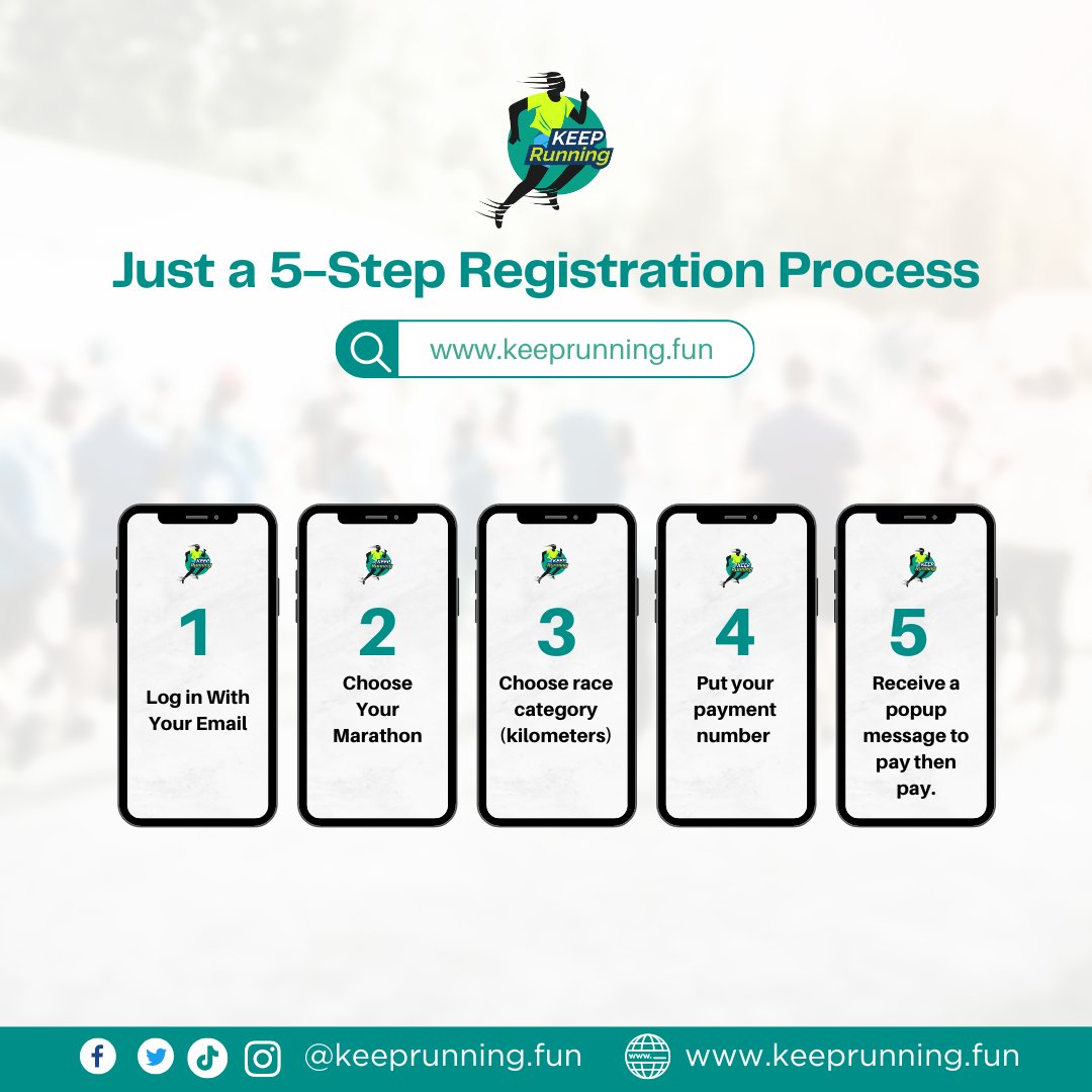 keeprunning_fun's tweet image. Register with Our keeprunning.fun platform today and Get notifications on different upcoming marathons.

#marathons #marathontanzania #marathon2023 #register #onlineplatform #runnerstz #running #keeprunning