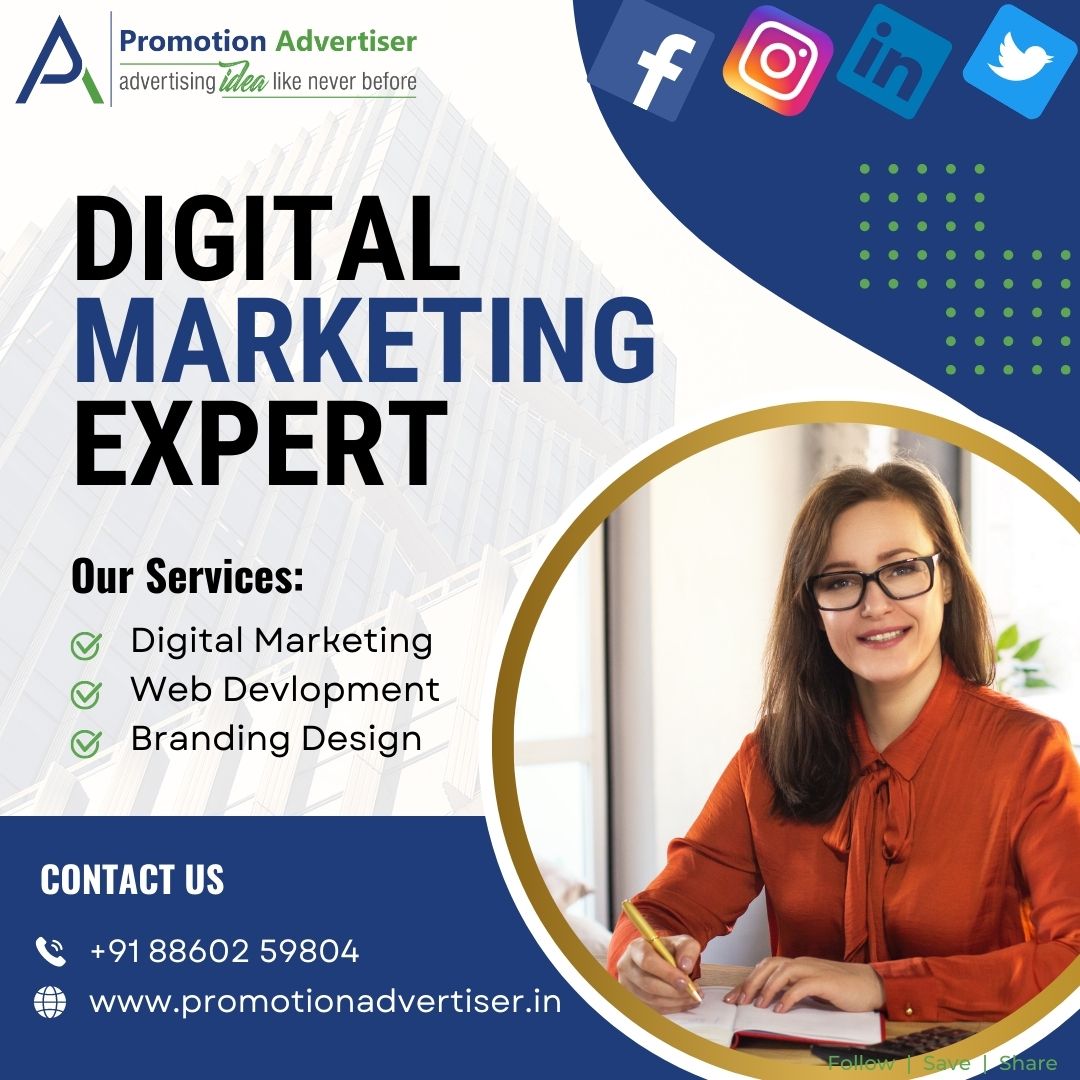 With digital marketing, take your company to the next level! Unlock your online potential with me, and let's drive success...
.
Get More information
Visit Website:- promotionadvertiser.in
Contact us :- +91-8860259804 ,8851202522 ,9311792733.
.
#OnlineTRP #OnlineMarketing #PAYU