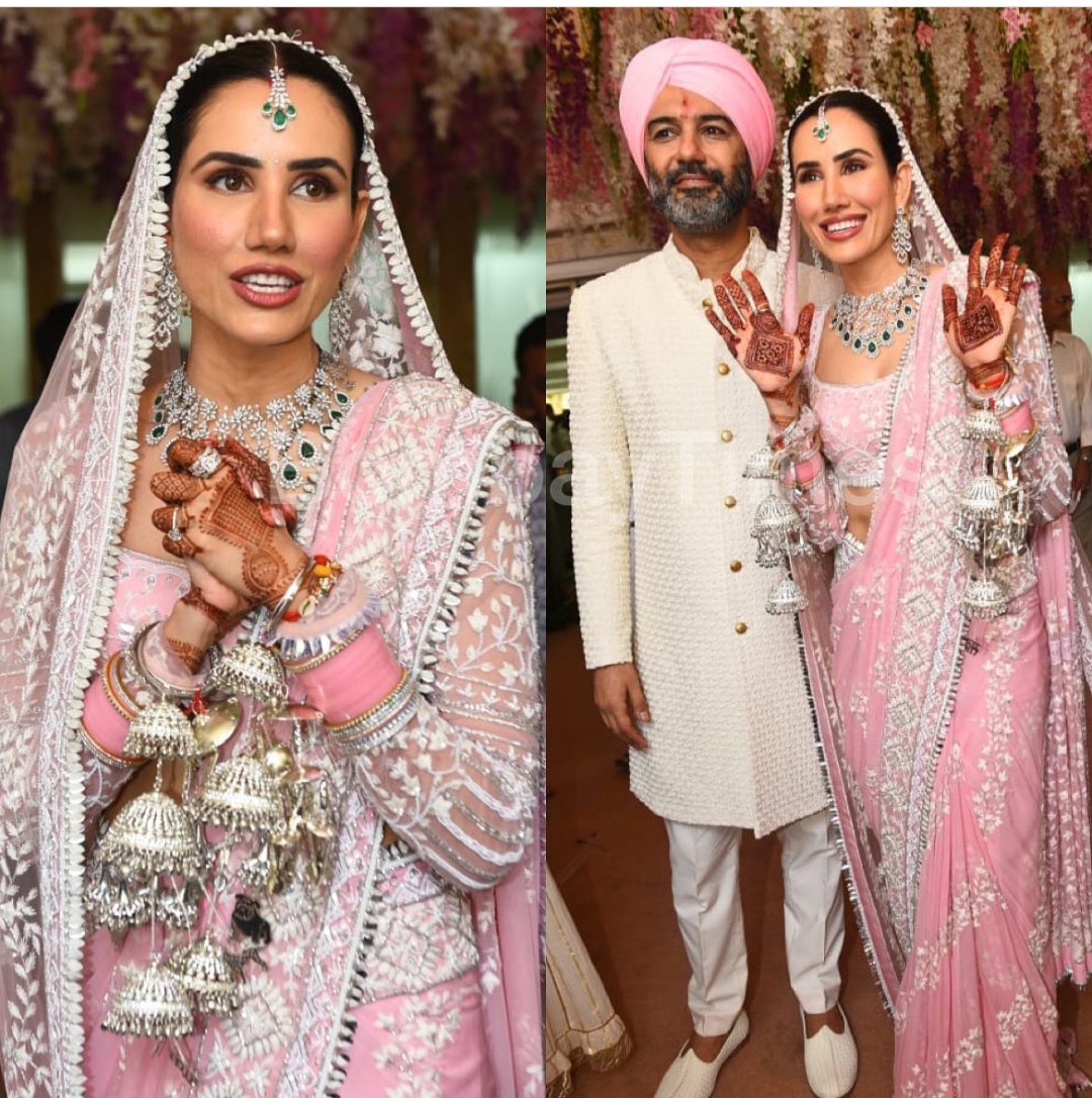 PuneTimesOnline's tweet photo. #JustMarried: #SonnalliSeygall  marries her long-time boyfriend and restauranteur #AsheshLSajnani
Congratulations!! 

#pyarkapunchnama #WeddingWednesday https://t.co/DBv64C35eB