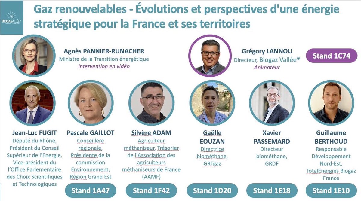 C’est parti pour <a href="/expobiogaz/">Expobiogaz</a> à Strasbourg avec des conférences et le Village agricole. On vous attend nombreux <a href="/Asso_Trame/">Trame</a> <a href="/JfDelaitre/">Jean-François Delaitre</a> @AFGNV <a href="/GazRenouvFrance/">France Gaz Renouvelables</a> <a href="/Club_Biogaz/">Club Biogaz</a> <a href="/BiogazVallee/">Biogaz Vallée®</a>