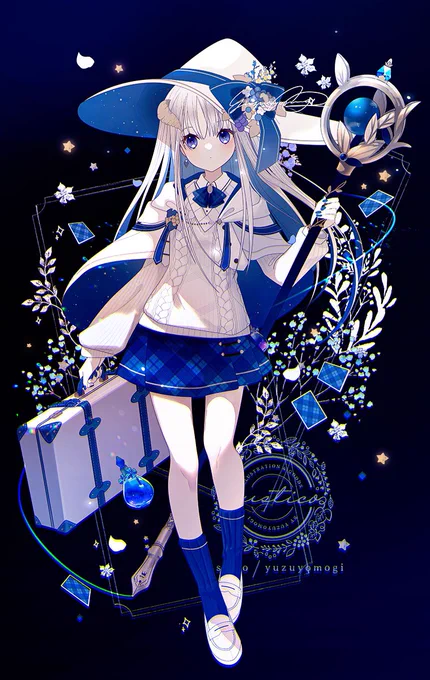 魔女見習いちゃん  #自分の代表作だと思う絵を一枚だけ選んでみよう