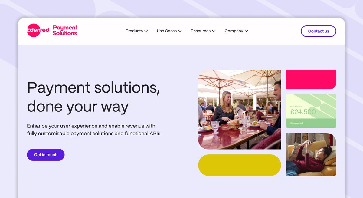 Introducing Our New Website! 🖥

Building upon the momentum of our rebrand, the website is your gateway to exploring all of our capabilities and the stories about how we’ve helped our customers 

Explore our solutions → eps.edenred.com

#fintech #money2020 #money2020eu