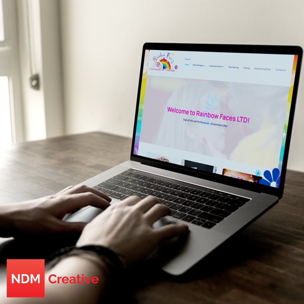 ndmcreative's tweet photo. Take a look at the colourful website we have completed for Rainbowfaces LTD...
 https://t.co/FSYbmgULuz
If you require a website for your business then please get in touch!
hello@ndmcreative.co.uk
https://t.co/LzCofpPn3K https://t.co/JhrVdpzzMF