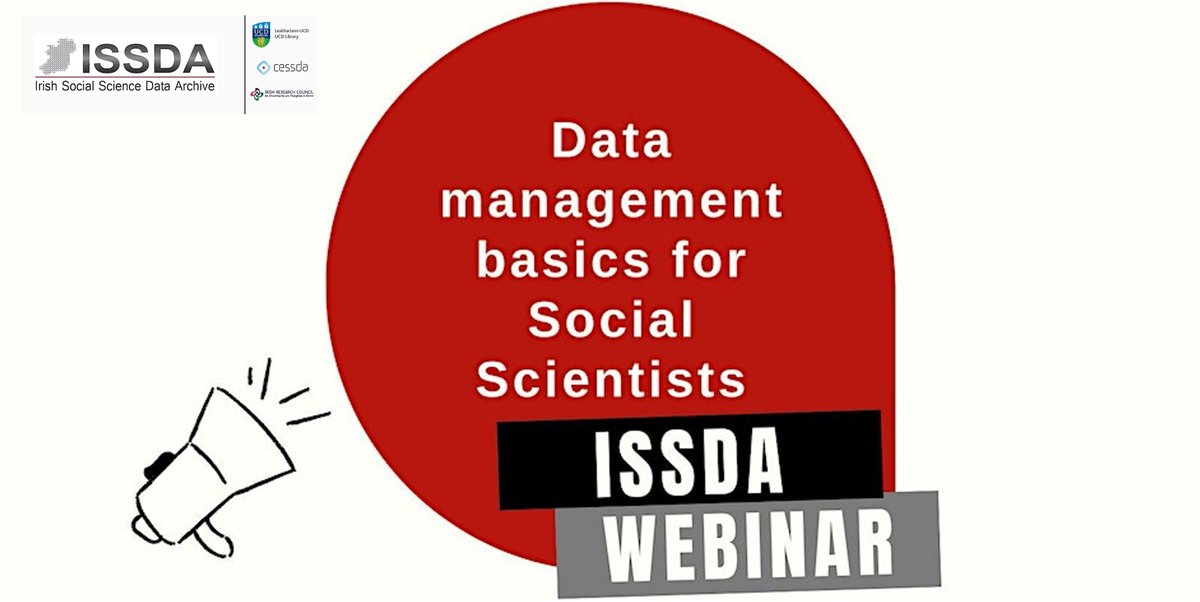 Join an introductory level webinar on #data #management for social scientists!

📅 22 Jun 2023 

Organised by <a href="/issda/">ISSDA @issda.bsky.social</a> and led by Data Manager
<a href="/JennyOLibrarian/">Jenny O'Neill</a> 

More on the event: cessda.eu/Events/CESSDA-…