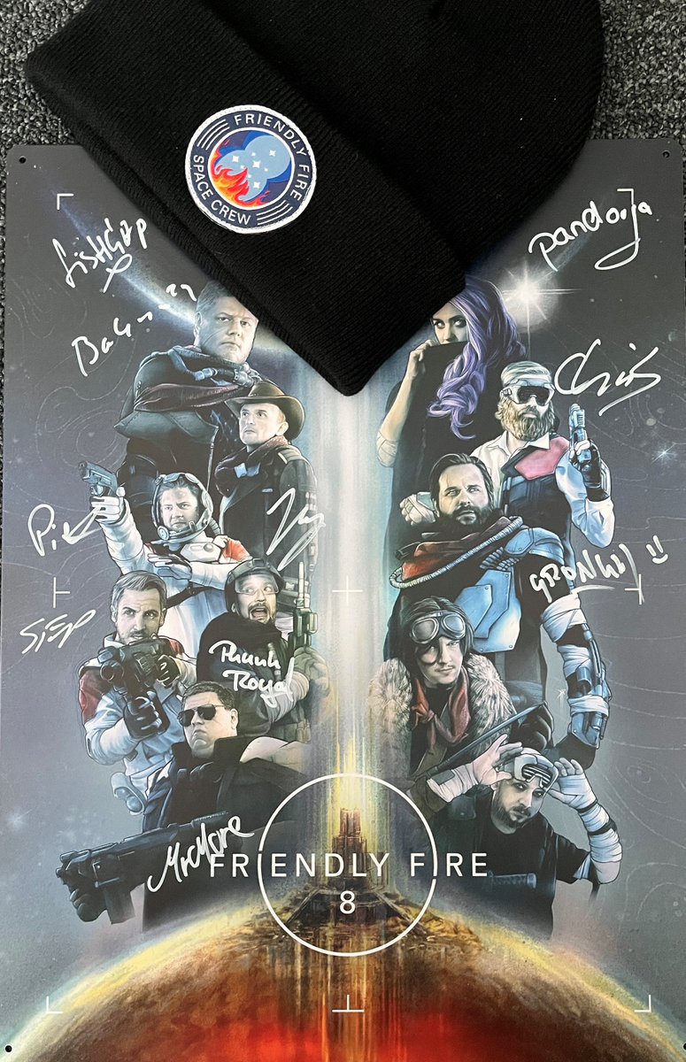 bethesda_de's tweet image. Über 1,7 Millionen Euro wurden bei #FriendlyFire8 für den guten Zweck gespendet! (beth.games/42oOb9L)

Anlässlich dieses Erfolges verlosen wir ein Metallschild (von allen Talents unterschrieben) + Beanie! 
Follow + RT um teilzunehmen.

TNB: beth.games/45LPnqK