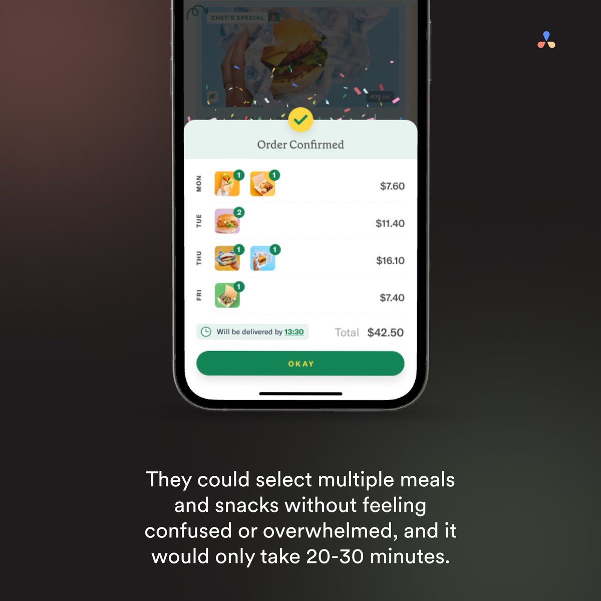 able_hq's tweet image. Our user-friendly interface and comprehensive operations system for Frolick's corporate meal app made meal planning a breeze for both employers and employees, both saving time and reducing stress!
Read more: buff.ly/3IY4d3J
#website #websitedesign #uiuxdesign
