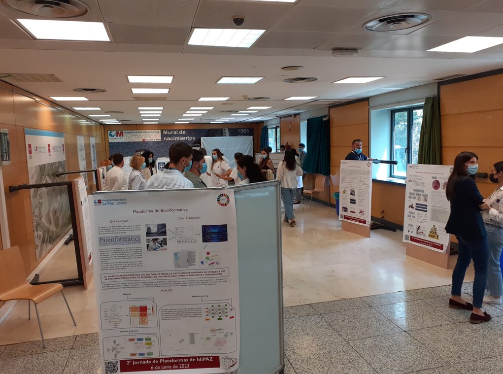 Ayer, investigadores/as de nuestro equipo, estuvieron representando sus plataformas en las 2ªs Jornadas de Plataformas de <a href="/IdiPAZScience/">IdiPAZ</a> en el Hospital La Paz, para dar a conocer su trabajo. 

💪 ¡Y todo un éxito!
