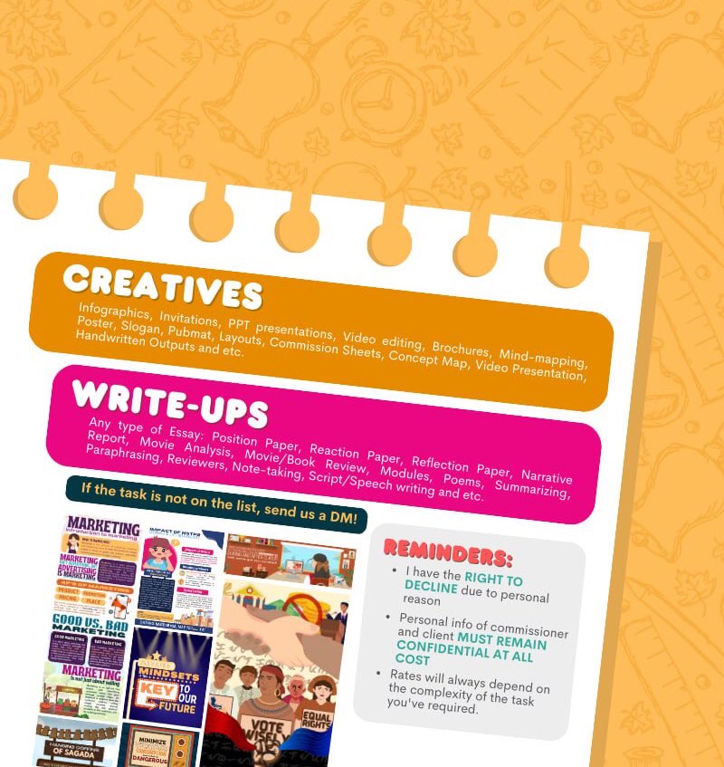 𝗥𝗘𝗟𝗘𝗔𝗦𝗘 𝗧𝗛𝗘 𝗤𝗨𝗔𝗖𝗞𝗜𝗡’ 🔅

I’m 𝘆𝘇𝗮, your bubbly fwen! 

⤷  Know more about 𝘺𝘻𝘢𝘸𝘰𝘳𝘬𝘴 by browsing through our comm sheet below. Inbox is always open for a 𝘧𝘸𝘦𝘯 in need. 

📒 𝗙𝗘𝗘𝗗𝗕𝗔𝗖𝗞: #YzaCompletes 
✏️ 𝗨𝗣𝗗𝗔𝗧𝗘𝗦: #YzaUpdates

— yza! 💛