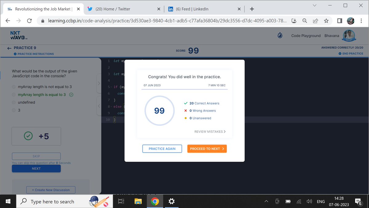 bhavana_mullu's tweet image. #practicetest