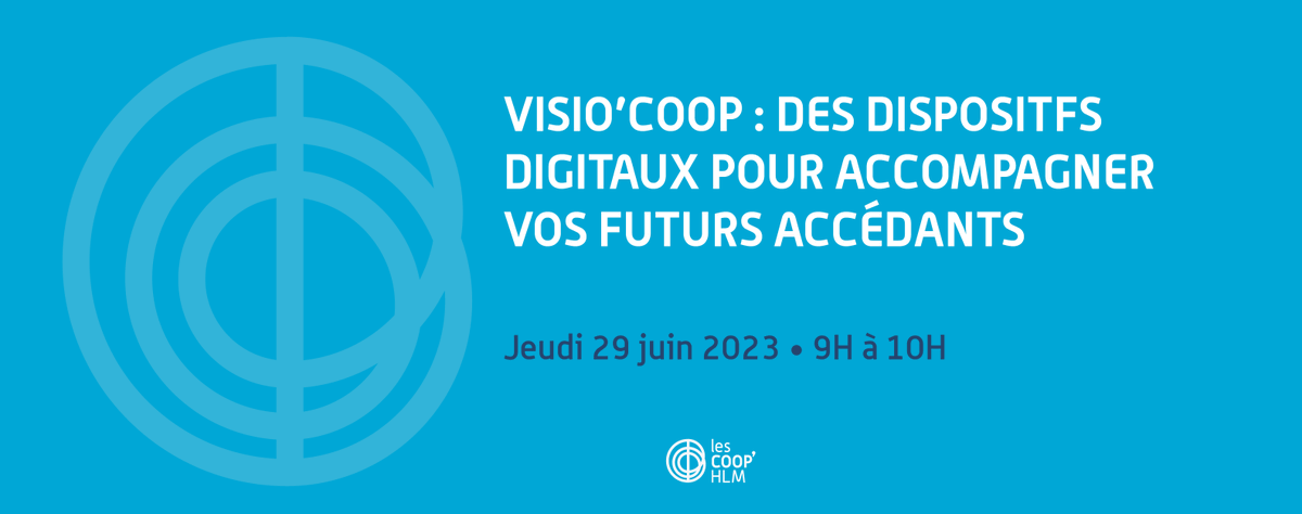 LesCoopHlm's tweet photo. 📺 #VisioCoop 🚀 Jeudi 29 juin de 9H à 10H
1️⃣ heure /2️⃣ dispositifs digitaux pour accompagner vos futurs accédants !
🔹#DiveFit et #Welcooom dynamic
🔗infos et inscriptions https://t.co/eS1CiFugbc
#configuration #precommercialisation #participatives #TMA #coophlm https://t.co/PyZ5BPCMaR