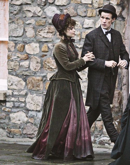 Just them holding each other.
#DoctorWho #MattSmith #JennaColeman