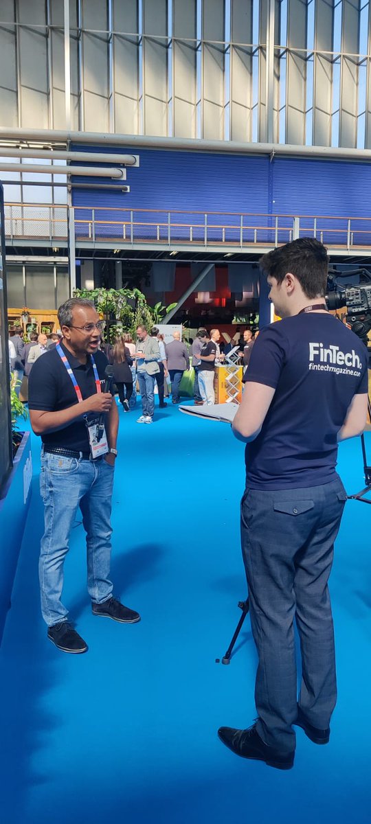 <a href="/aniruddhasane/">Ani Sane</a> is on a roll &amp; we're loving it!​

Captured here in the middle of what seems like a really engaging conversation with <a href="/FinTechMagazine/">FinTech Magazine</a>

If you spot him at #money2020eu, don't forget to say hi 👋​

#money2020 #money2020europe #fintech #terrapay