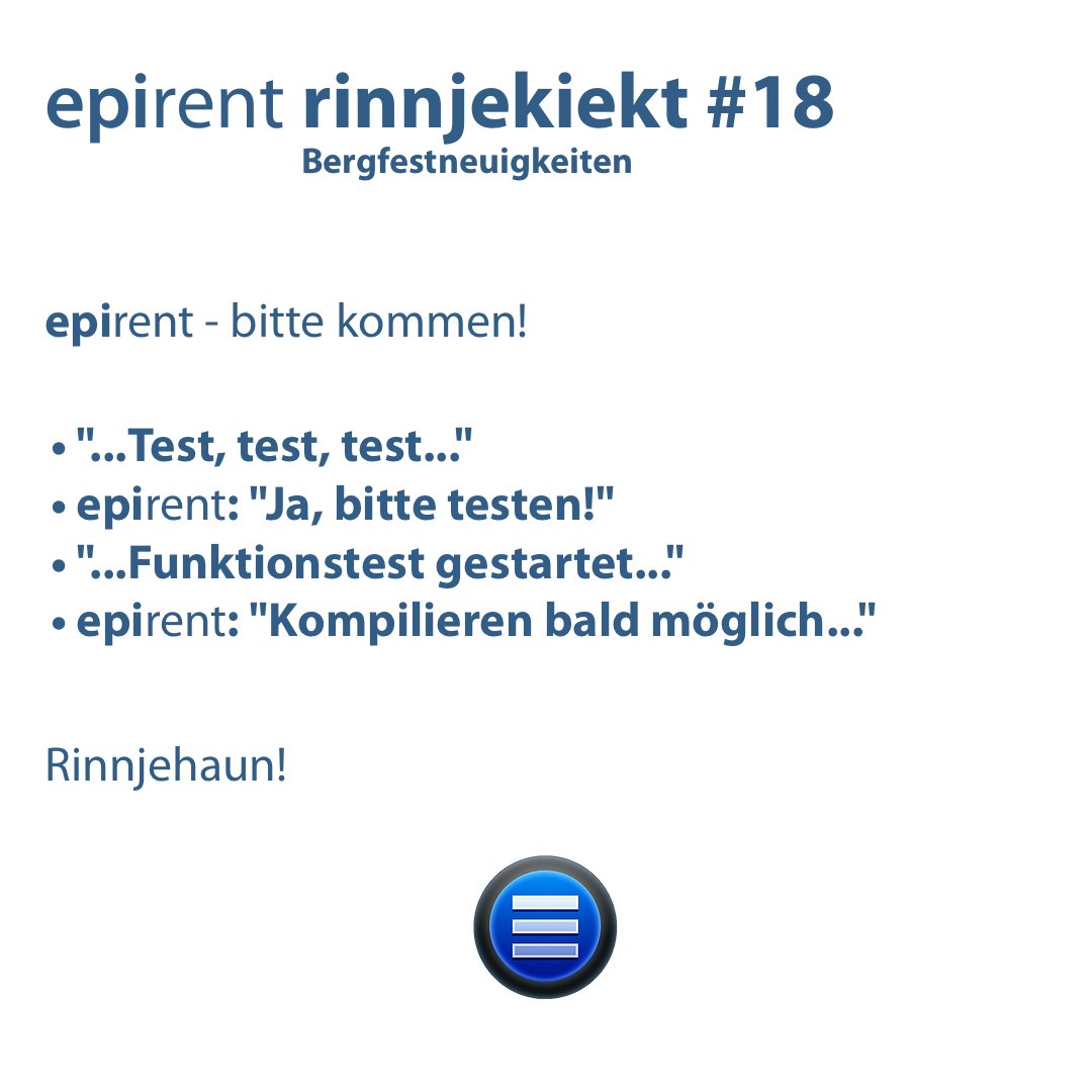 epirent - EPI development tweet media