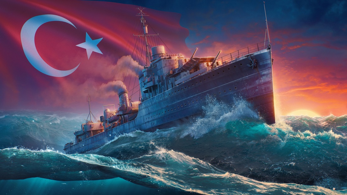 Dünyaca ünlü denizcilik MMO oyunu World of Warships'in yayıncısı ve geliştiricisi Wargaming, Muavenet muhribini oyuna dahil etti. 

Türk gemisinin oyuna eklenmesini, ünlü oyuncu Murat Serezli tarafından seslendirilen ilk Türk komutan içeriğinin eklenmesi takip edecek.