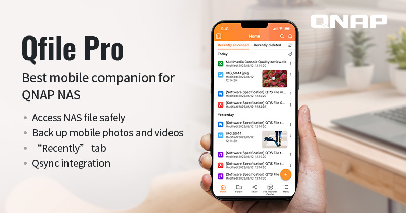 QNAPEspana's tweet photo. ¡Novedad! 🔥 Presentamos la aplicación móvil Qfile Pro, la solución de copia de seguridad del móvil mejorada.
📌 https://t.co/8Ssw1sdLBg
Disfruta de un acceso mejorado a los archivos del NAS y de una mejor experiencia de #backup de las fotos y vídeos del móvil.
#QNAP #QfilePro https://t.co/dBbwEGcIHV