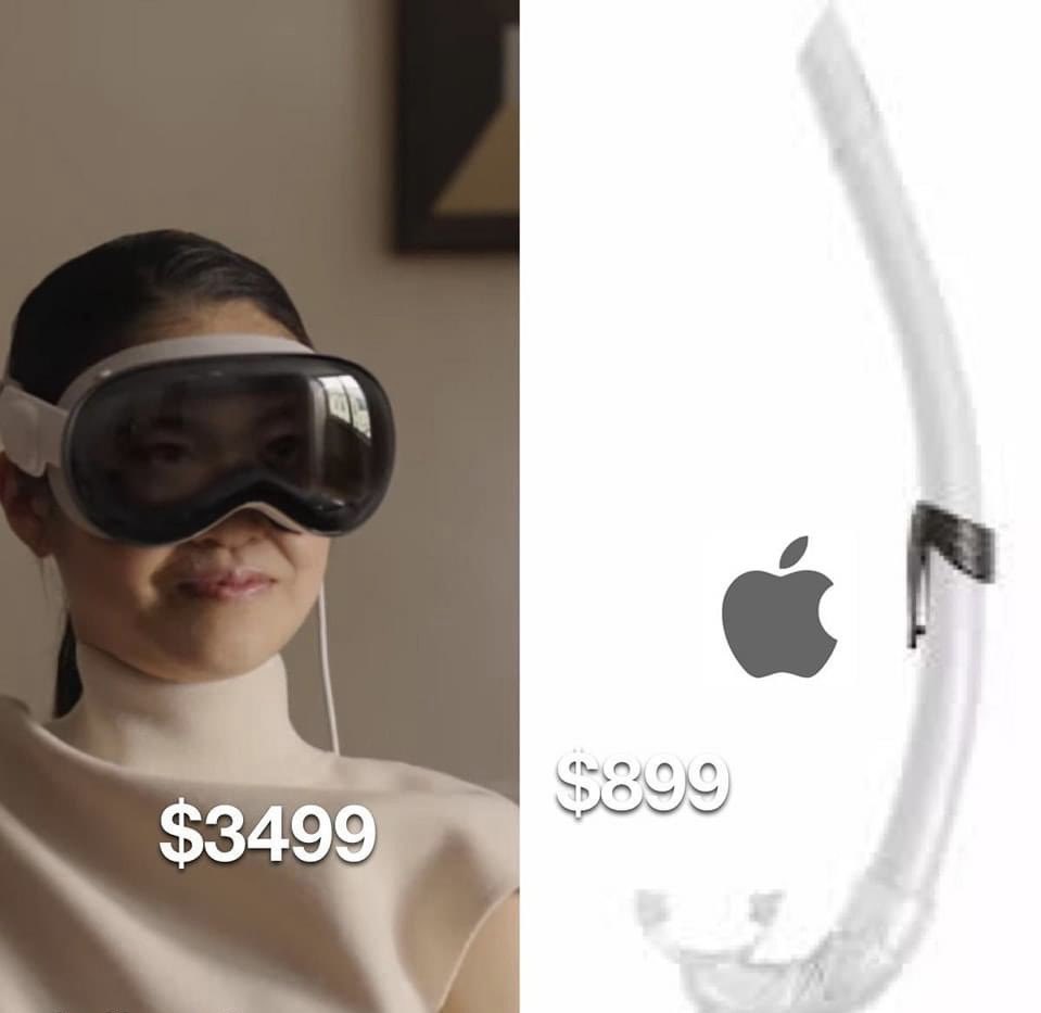SachayCoin's tweet photo. At #sachaycoin we love tech innovation in collaboration with @Apple we created itube for only 900 usd you have now a snorkel for the #realitypro from #Apple #applevision #AppleVisonPro. Thanks our 232 #sachaycoin of invest. #sec #xrp https://t.co/Ub6elbrRZ9