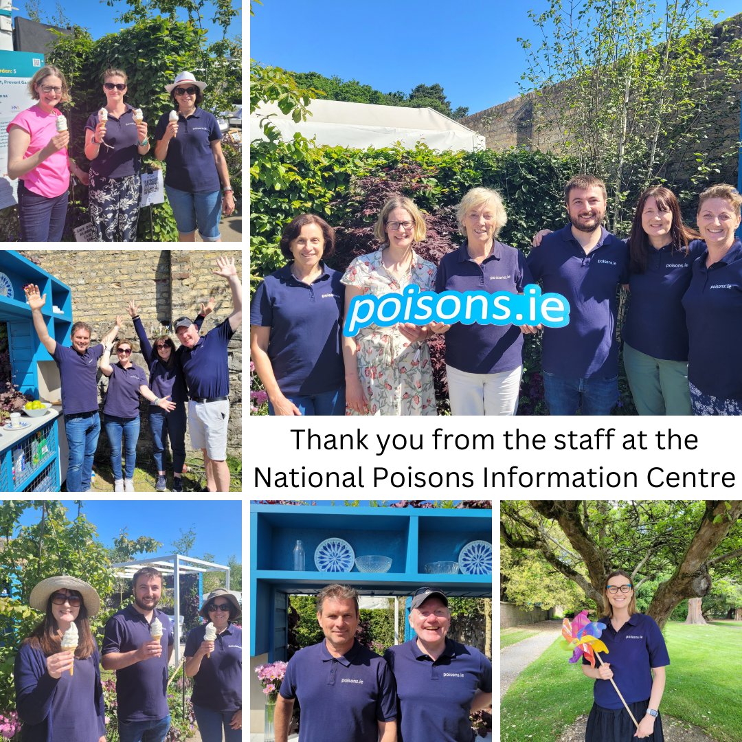 Thank you to everyone who visited the #KnowActPrevent garden @BordBiaBloom 🌺 We enjoyed meeting our visitors and raising awareness about chemical safety for the home and garden, low toxicity plants, and @irelandNPIC's work #SafeHomeSafeGarden @Beaumont_Dublin @HSELive @TheHSA