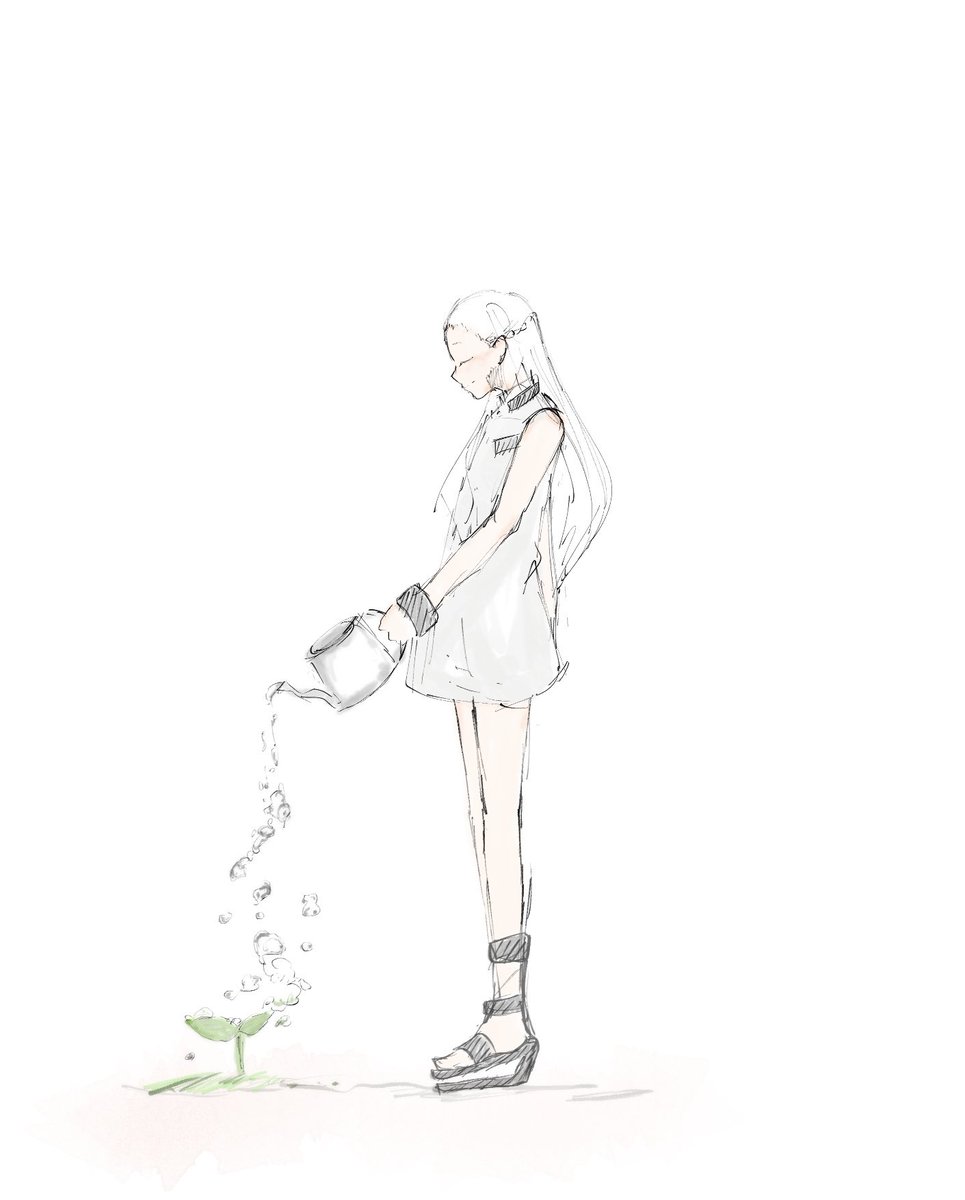 「ねぇ、ニア。」|那暁のイラスト