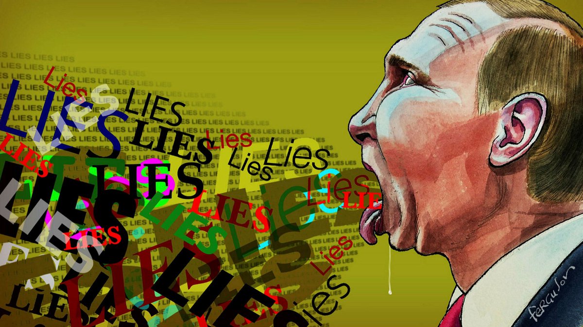 Should media report Russian denials without challenging them?

Russia denied invading Crimea. Russia lied

Russia denied invading east Ukraine. Russia lied

Russia denied shooting down MH17. Russia lied

Russia denied planning the full-scale invasion of Ukraine. Russia lied
