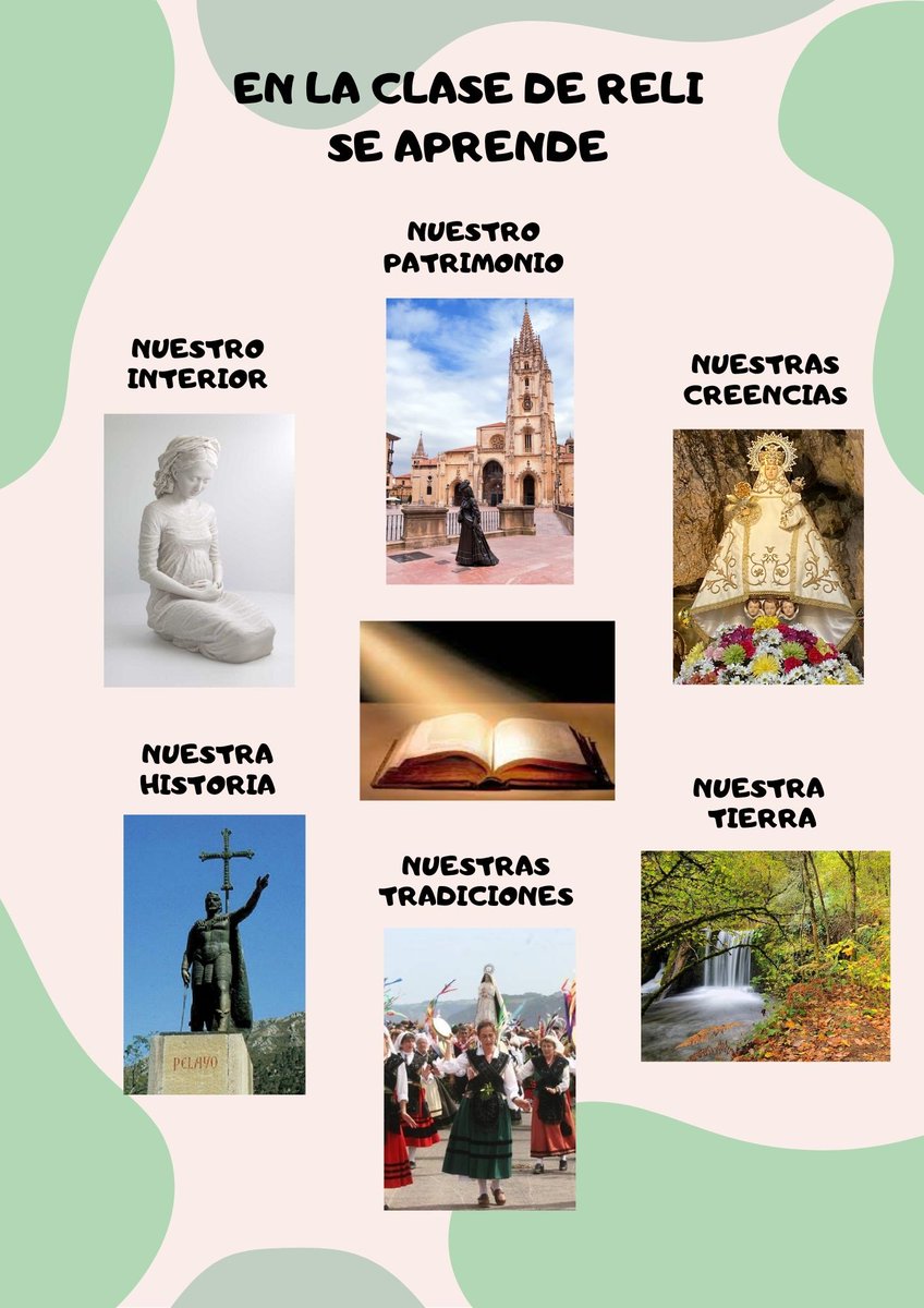 La asignatura de Religión ayuda a que nuestros niños y jóvenes tengan una formación integral, a que conozcan y comprendan nuestra cultura, nuestro patrimonio, nuestras tradiciones, nuestra historia, su vida interior... Apúntate a aprender, apúntate a "Reli" porque #reliesmas