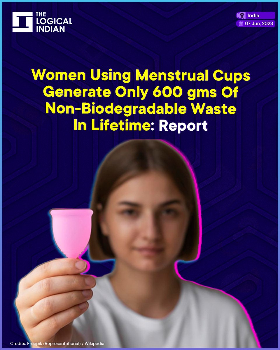 Menstrual cups reduce the generation of non-biodegradable waste by 99% compared to the waste produced by disposable sanitary pads, Dr. Soumya Swaminathan, former chief scientist of the WHO, said on Monday. 

#menstrualcup  #nonbiodegradablewaste  #sanitarynapkins