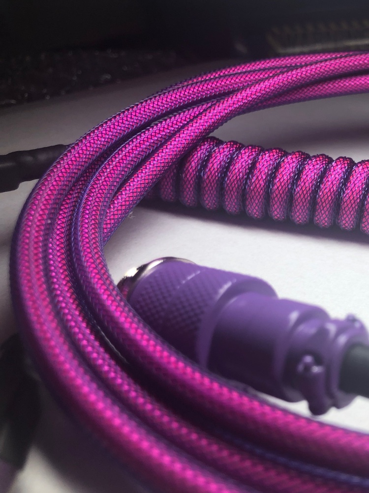 Neon Pink under Dark Purple Techflex with Purple Aviator turned out to be a real cool combo 💜💗💜