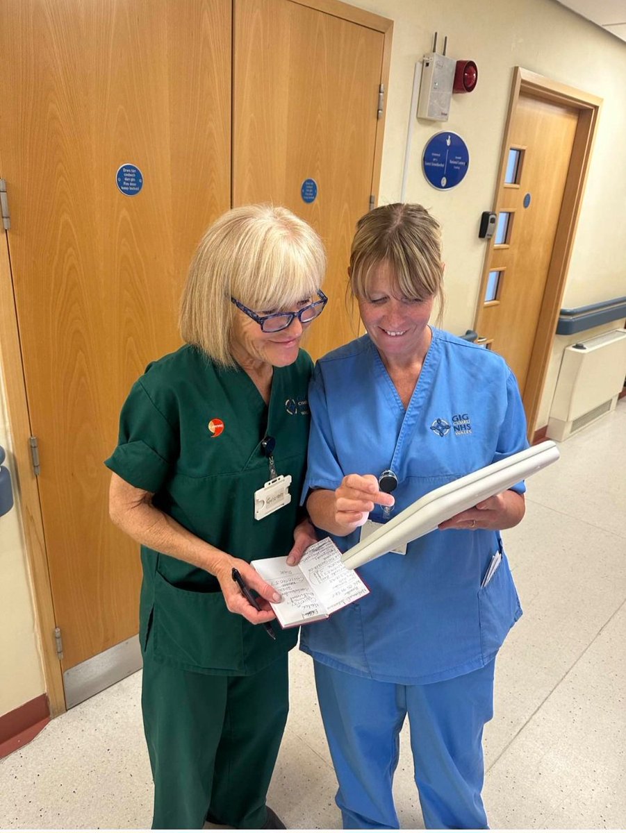 Ysbyty Penrhos Stanley and Ysbyty Eryri went live with WNCR this week. The nursing teams have been amazing and totally embraced the move to digital ways of working <a href="/BetsiCadwaladr/">Betsi Cadwaladr</a> <a href="/angelawooduk/">Angela Wood</a> <a href="/DylanRRoberts/">Dylan Roberts</a> @jasondwalker <a href="/Janwhe1/">Janw Evans</a> <a href="/DHCWales/">Digital Health and Care Wales</a> <a href="/Claire_H_Bevan/">Claire Bevan</a> <a href="/beadle_fran/">Fran Beadle</a>