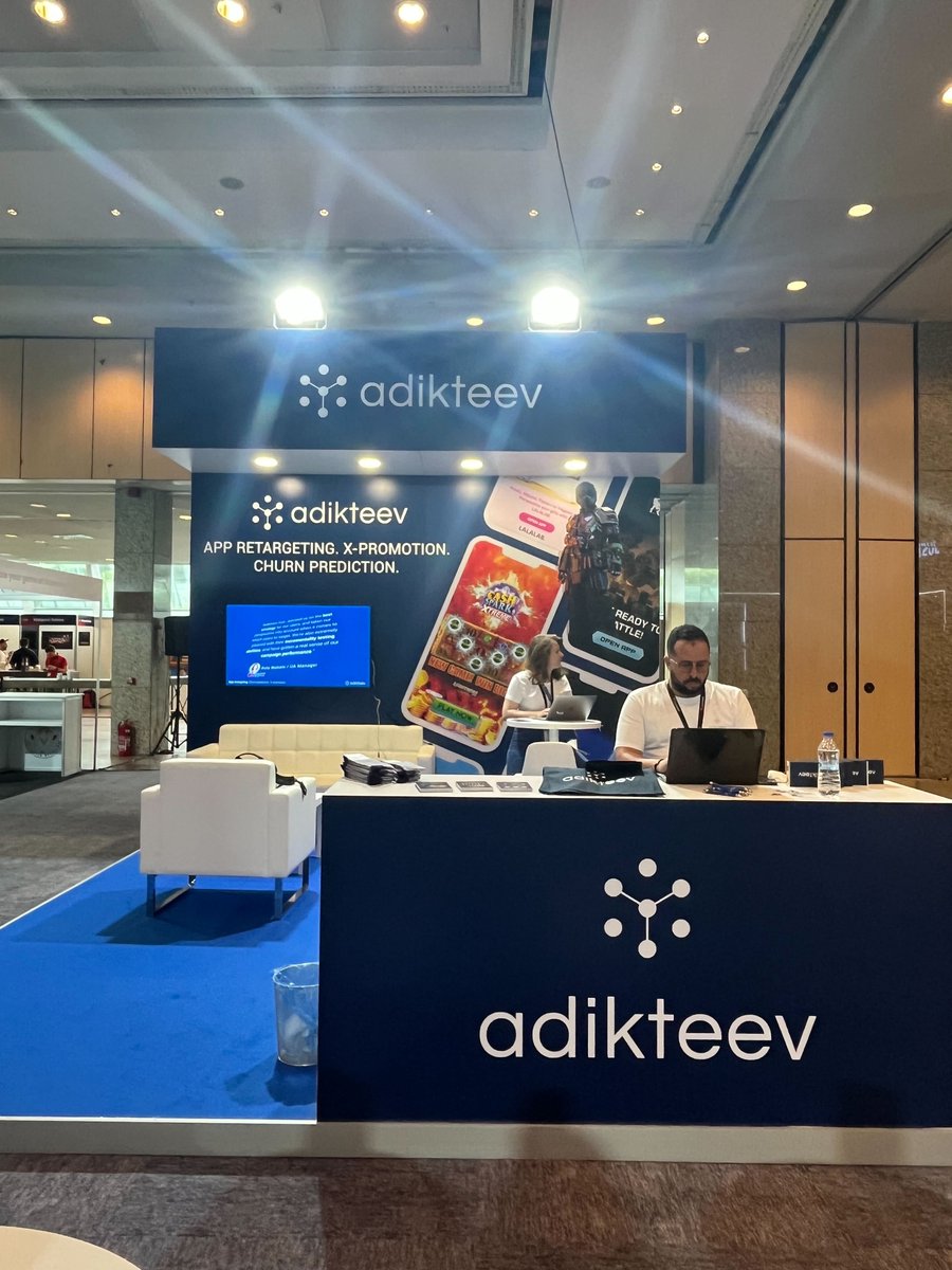 🔍 Can you spot our Adikteev team at 'booth P3' in #WNconference2023? 🇹🇷

Meet our squad to level up your mobile marketing game! 🚀

@WNEvents

#appmarketing #retargeting #gamingapps